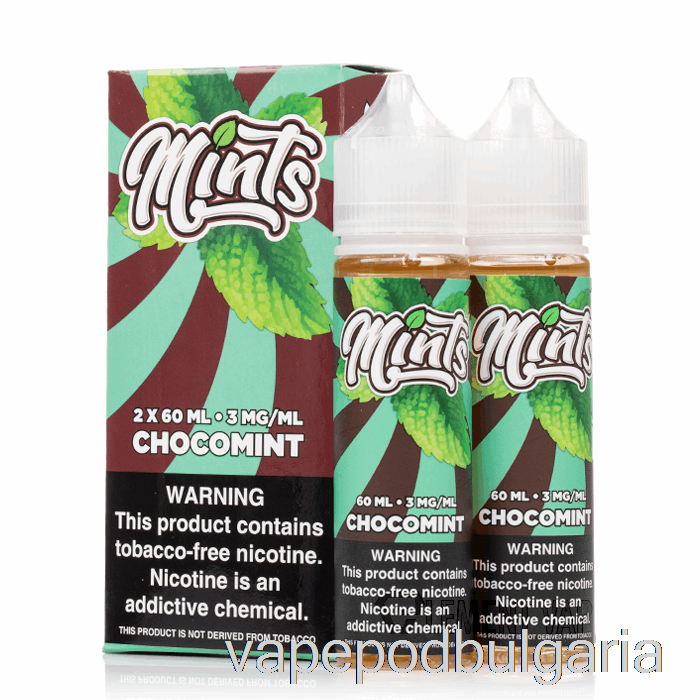 Vape Bulgaria Chocomint - Mints Vape Co - 120ml 6mg